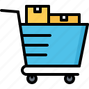 box, cart, product, purchase, shop, shopping, store