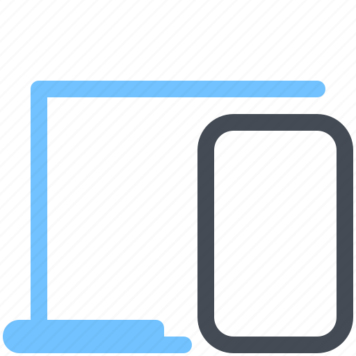 Laptop, online, phone, shop icon - Download on Iconfinder