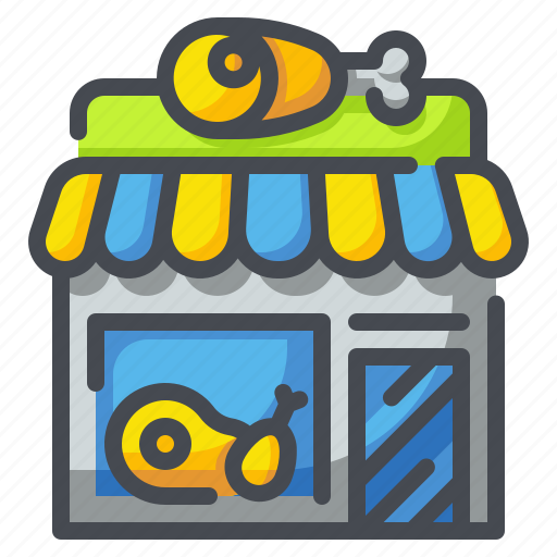 Butchers, food, market, meat, pork, shop, store icon - Download on Iconfinder