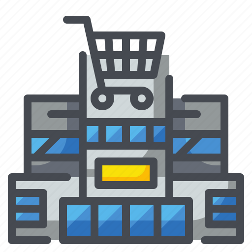 Building, center, mall, shop, shopping, store, supermarket icon - Download on Iconfinder
