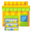 building, consumables, grocery, market, shop, shopping, store 
