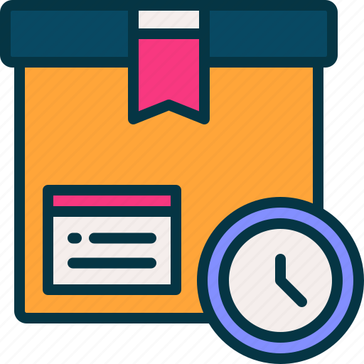 Time, tracking, delivery, logistic, package icon - Download on Iconfinder
