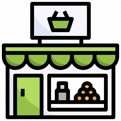 Supermarket, store, shop, building, city icon - Download on Iconfinder