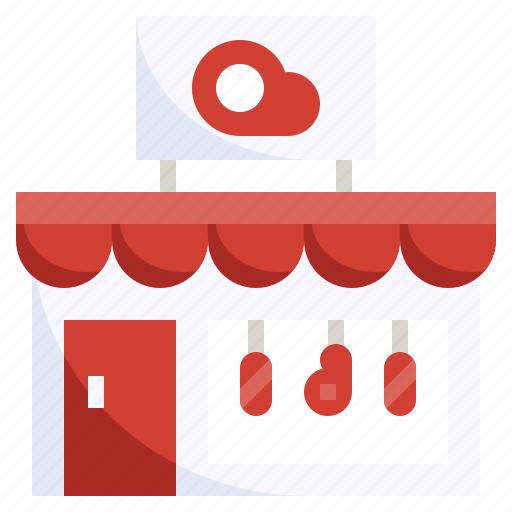Butcher, shop, building, store, city icon - Download on Iconfinder