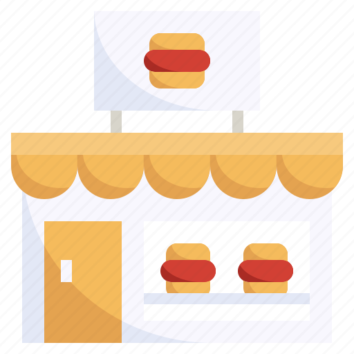 Fast, food, hamburger, sandwich, shop icon - Download on Iconfinder