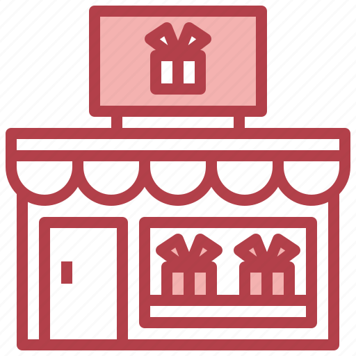 Gift, shop, building, store, city icon - Download on Iconfinder
