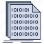 binary, code, coding, data, document 
