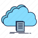 access, cloud, document, download, file