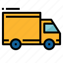 car, delivery, shipping, truck