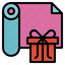 christmas gift, gift, present, wrapping
