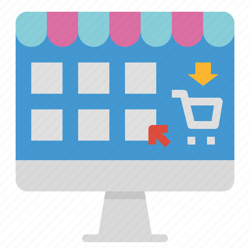 Online, shop, shopping, store icon - Download on Iconfinder