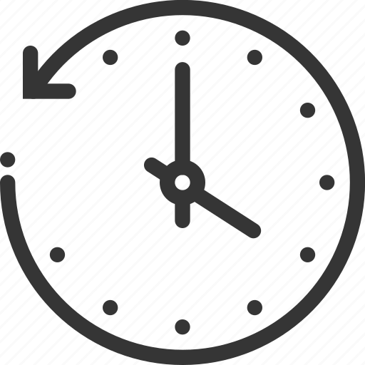 Arrow, clock, deadline, management, time, timer, tracking time icon - Download on Iconfinder