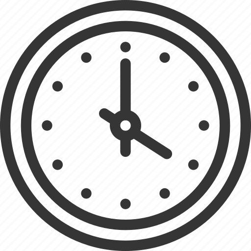 Circle, clock, hours, minutes, open, time icon - Download on Iconfinder