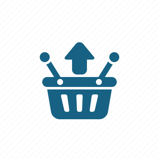 Arrow, basket, buying, retail, shopping, shopping basket icon - Download on Iconfinder