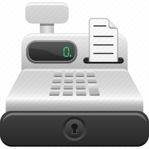 Cash register, receipt, retail, shopping icon - Download on Iconfinder