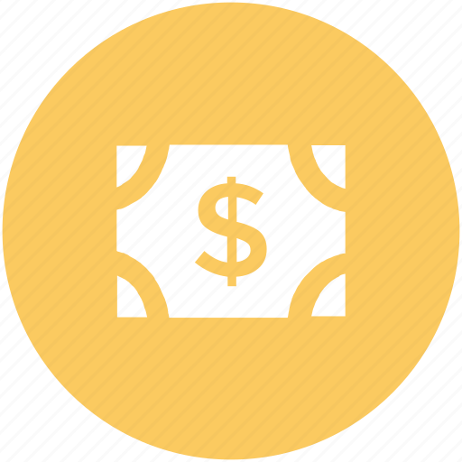 Banknote, currency, currency note, dollar, money, paper note icon - Download on Iconfinder