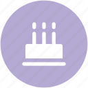 anniversary, birthday, birthday cake, cake, candles, celebration