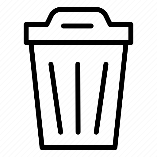 Bin, delete, dust, garbage, recycle, trash, trashcan icon - Download on Iconfinder
