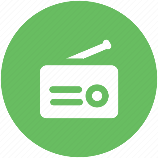 Antenna, broadcasting, fm, radio, radio set, tuner, wireless icon - Download on Iconfinder
