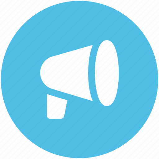 Advertising, alert, announcement, audio, bullhorn, loud, sound icon - Download on Iconfinder