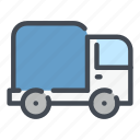 van, truck, delivery, logistics, transportation