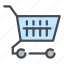 shop, shopping, cart, trolley 