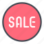 sale, discount, shop, sign, circle 