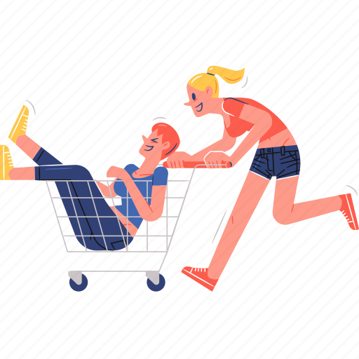 Shopping, girls, teenager, fun, sale icon - Download on Iconfinder