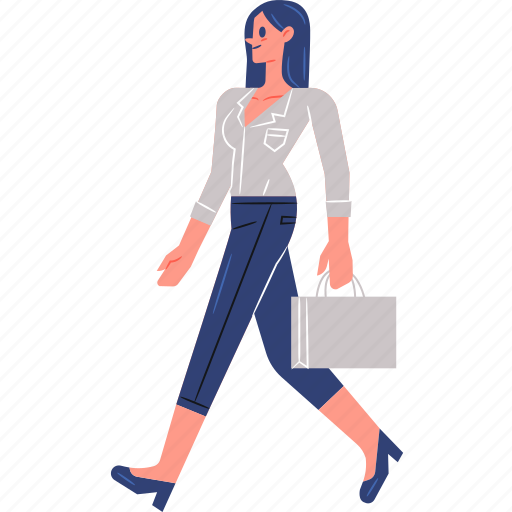 Shopping, girl, worker, happy, sale icon - Download on Iconfinder