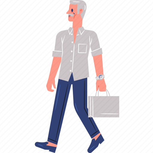 Shopping, man, old, sale icon - Download on Iconfinder