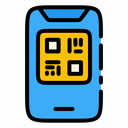 Qr code, qr, scan, code, barcode, smartphone, link icon - Download on Iconfinder