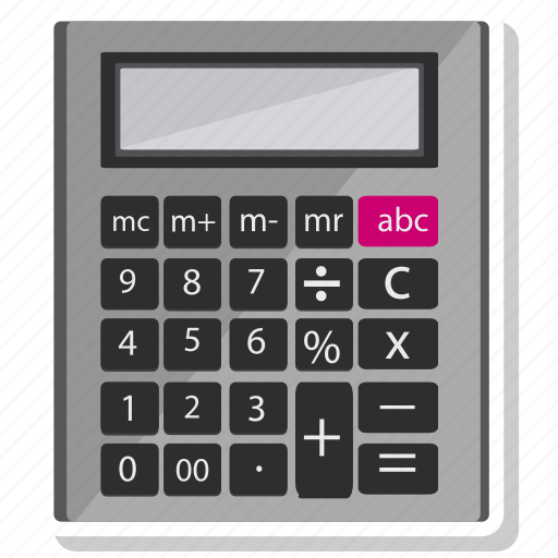 Calc, calculating, calculator, digital icon - Download on Iconfinder