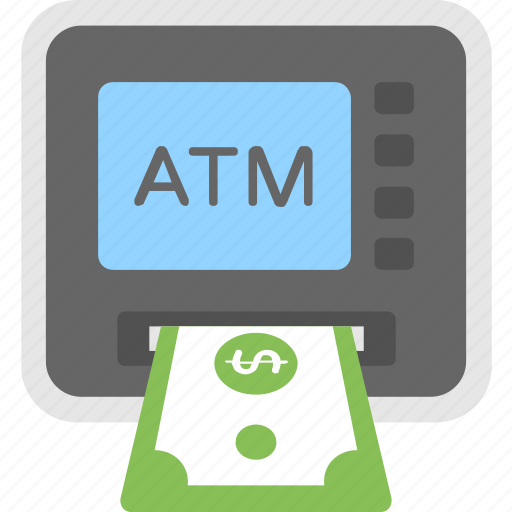 Atm, atm machine, automated teller machine, cash dispenser, cash machine icon - Download on Iconfinder