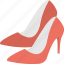 high heels shoes, pair of shoes, pump shoes, red pumps, women shoes 