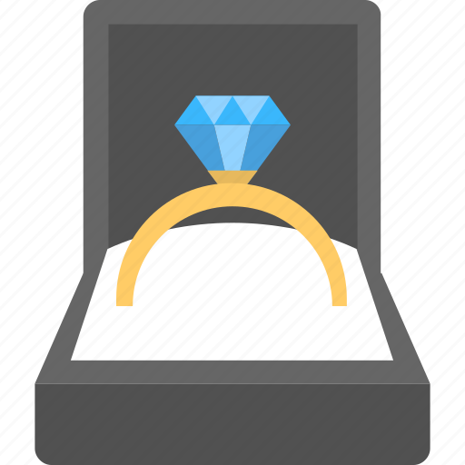 Diamond ring, engagement, fashion, jewelry, ring icon - Download on Iconfinder