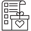 checklist, electronic wishlist, order wishlist, shopping list, wish list