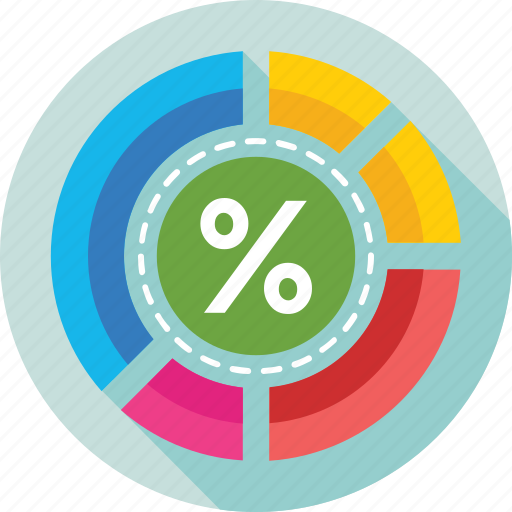 Discount, offer, percentage, pie chart, promotion icon - Download on Iconfinder