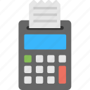 business calculator, calculation, calculator, expenses list, receipt calculator