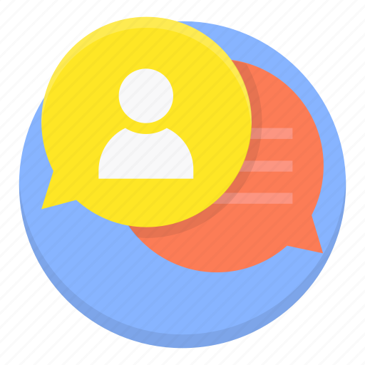 Chat bubble, conversation, messages, talk icon - Download on Iconfinder