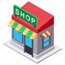 kiosk, market, shop, shopping store, store
