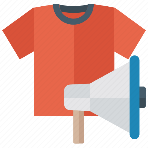 Advertisement, cloth advertising, limited edition, limited stock, marketing, publicity, shirt advertisement icon - Download on Iconfinder