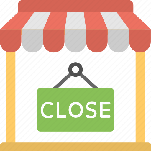 Closed sign, shop closed, shop notice, shop sign, we are closed icon - Download on Iconfinder