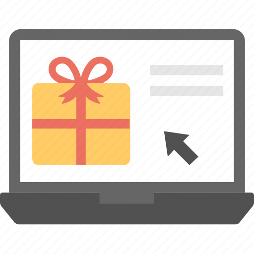 Buy gifts online, online gift delivery, online gift shop, online gift shopping, online gifts icon - Download on Iconfinder