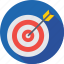 aim, dartboard, goal, objective, target