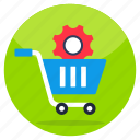 handcart, pushcart, cart, shopping cart, commerce management