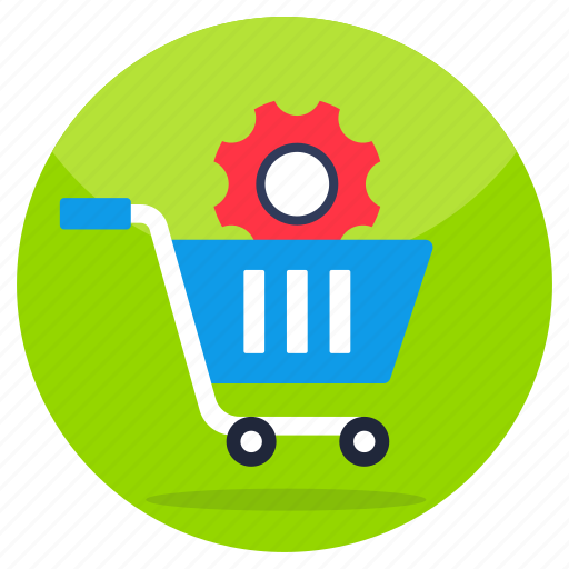 Handcart, pushcart, cart, shopping cart, commerce management icon - Download on Iconfinder