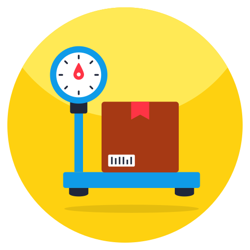 Parcel weighing, logistic weighing, package weighing, weight machine, weight scale icon - Download on Iconfinder