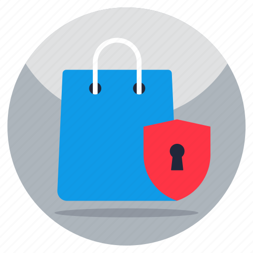 Secure shopping, shopping security, shopping protection, shopping safety, product security icon - Download on Iconfinder