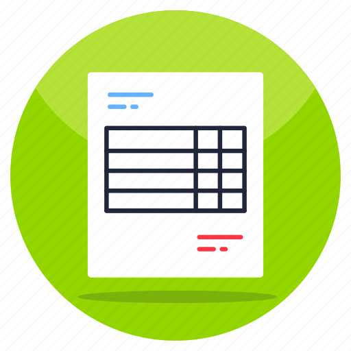 Excel sheet, spreadsheet, xls, google sheet, google docs icon - Download on Iconfinder