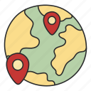 global location, pin, map, pointer, gps